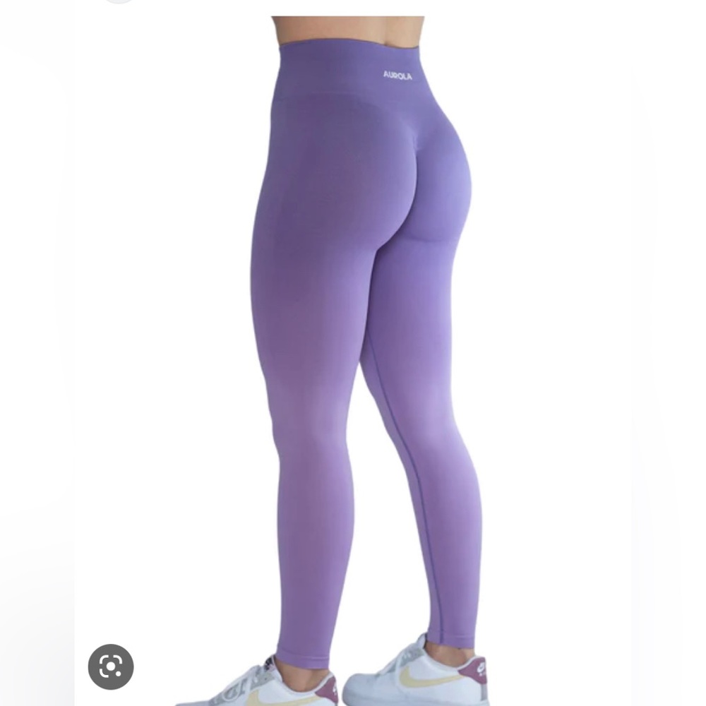 AUROLA purple ombré intensify leggings